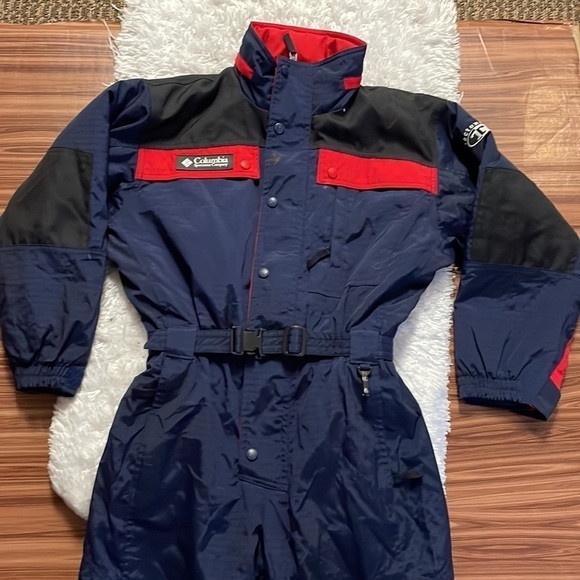 COLUMBIA Tectonite Nylon Ski Snowboarding Suit Size 10 - Picture 2 of 13